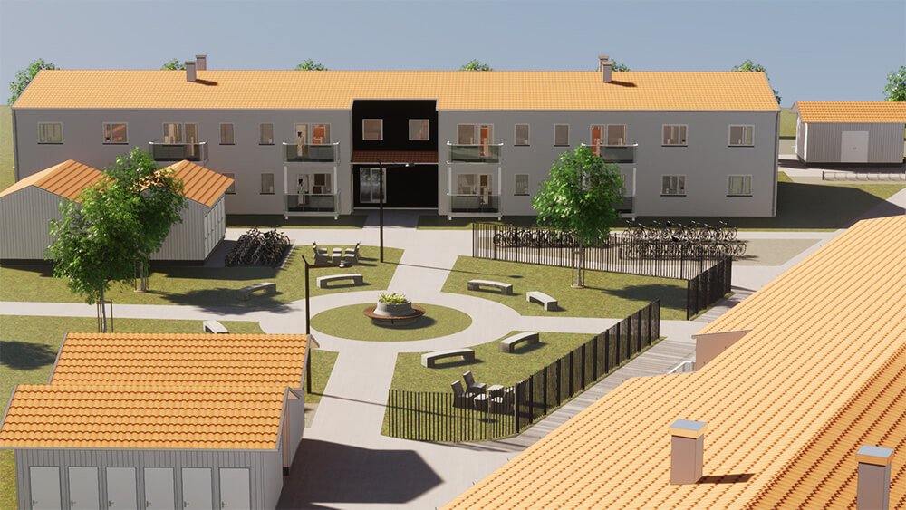 Flerbostadshus 6198
