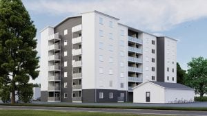 Flerbostadshus 8990 bild 1