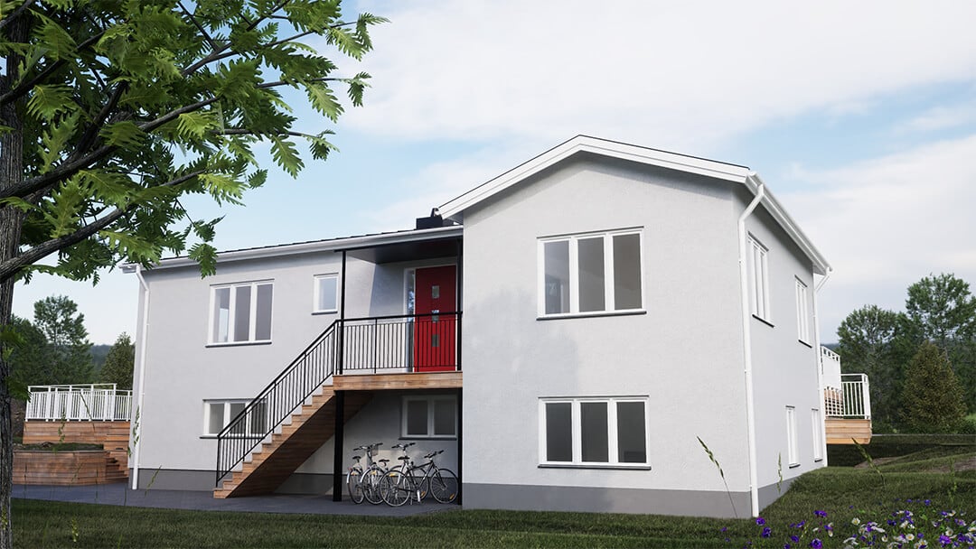 Villa 7221 tillbyggnation