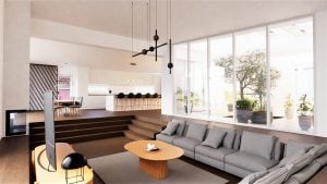 Villa 7814 vardagsrum