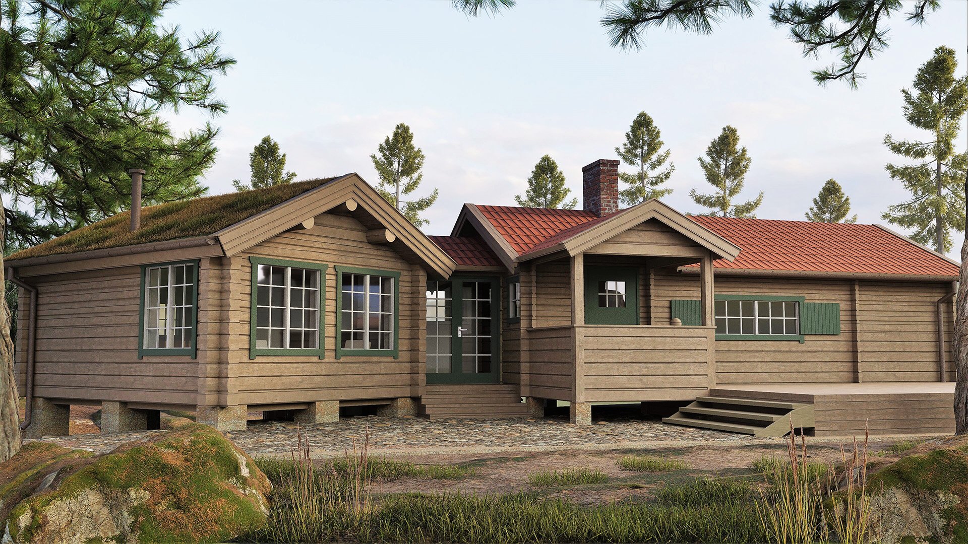 Tillbyggnation fritidshus 878