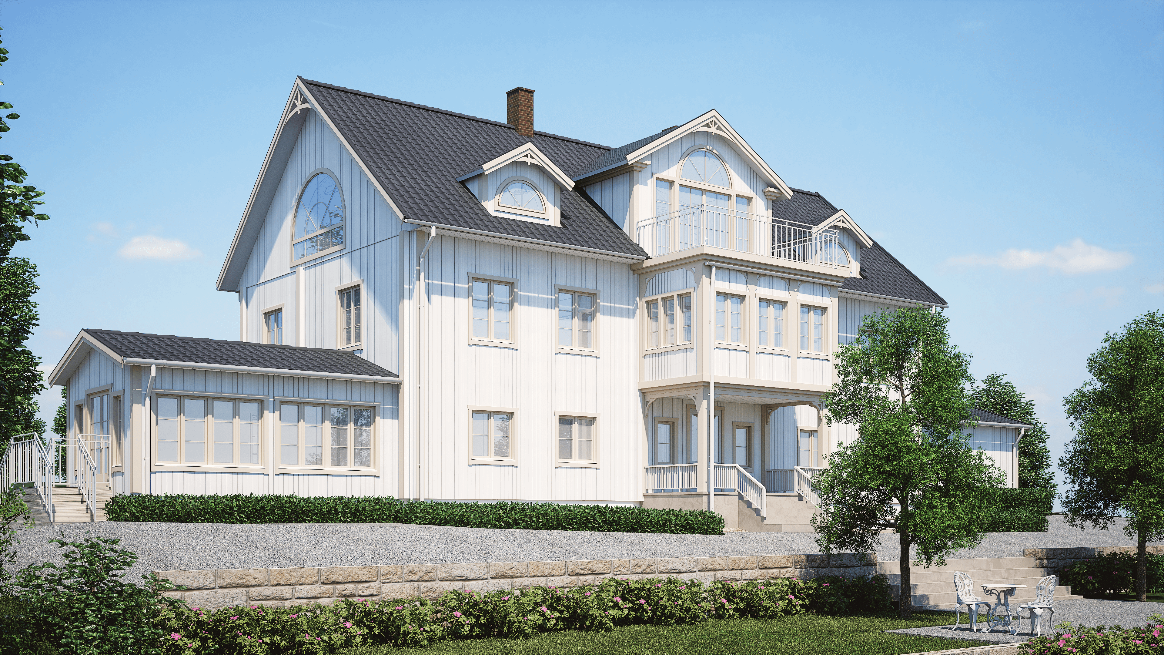 Om och tillbyggnation prästgård