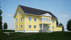 Om och tillbyggnation prästgård