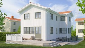 Villa tillbyggnation