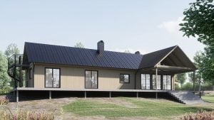 Villa 9455 tillbyggnation