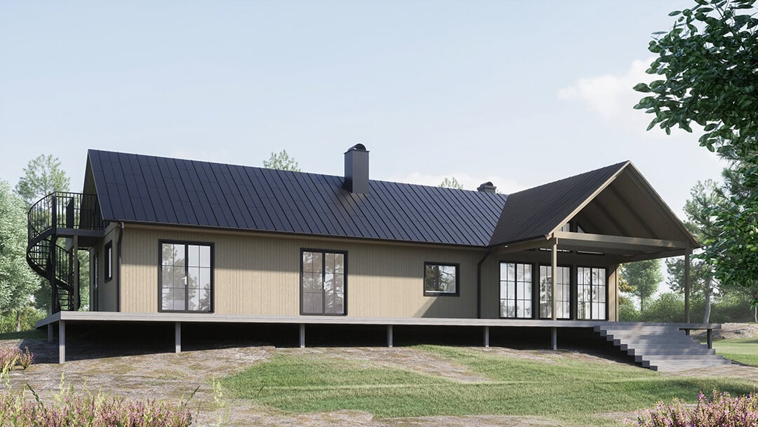 Villa 9455 tillbyggnation