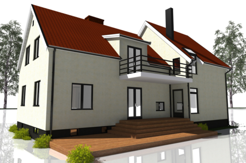 Efter - Baksida mot söder 1