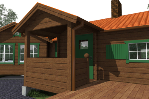 Efter - Framsida mot söder 1