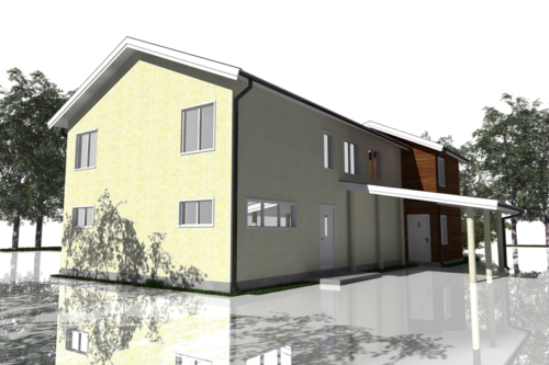 Efter - Framsida mot sydost