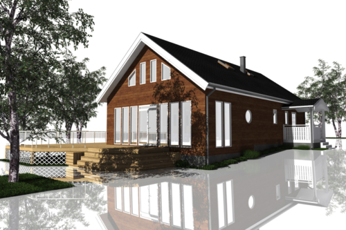 Efter - Framsida mot sydost