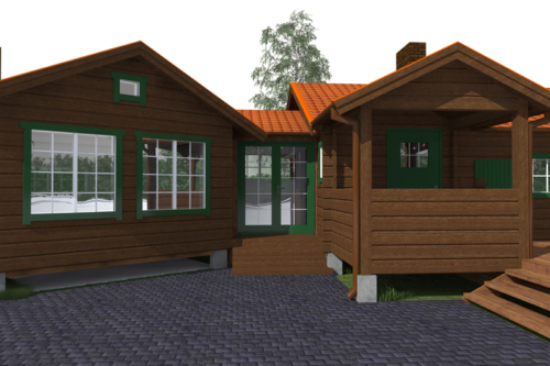 Efter - Framsida mot väster 1