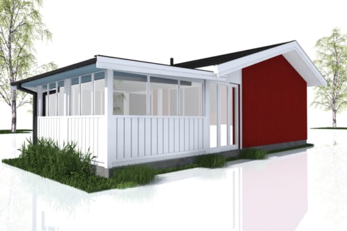 Före - Baksida mot sydost