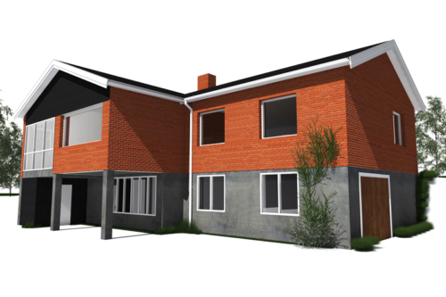 Före - Baksida mot sydost