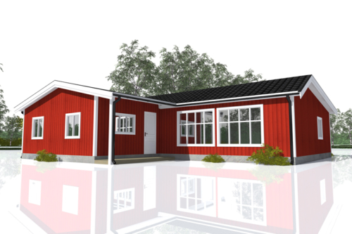 Före - Baksida mot sydväst