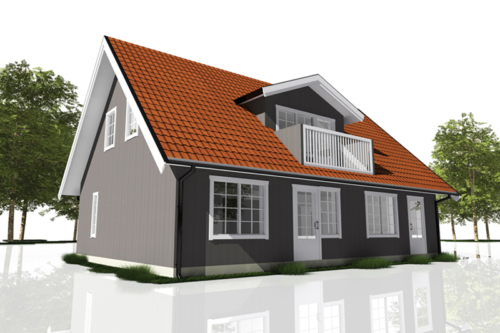 Före - Baksida mot sydväst