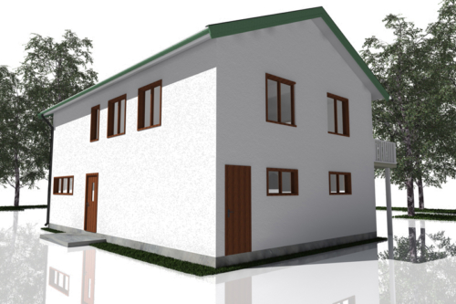 Före - Framsida mot nordost