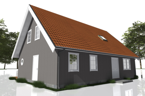 Före - Framsida mot nordost