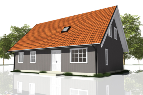 Före - Framsida mot nordväst