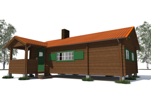 Före - Framsida mot söder