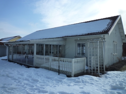 Foto - Baksida mot väster