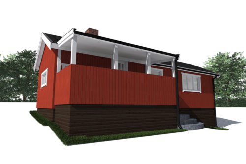 Husmodell 1003 - Före