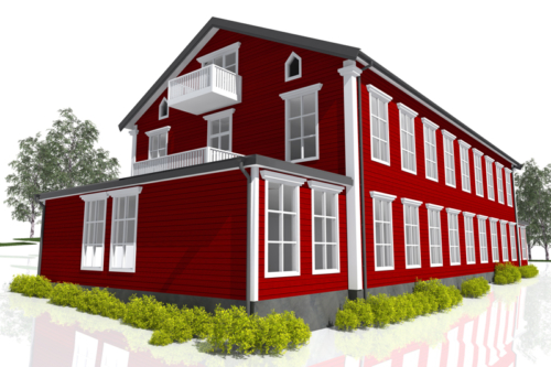 Husmodell 1003 - Före