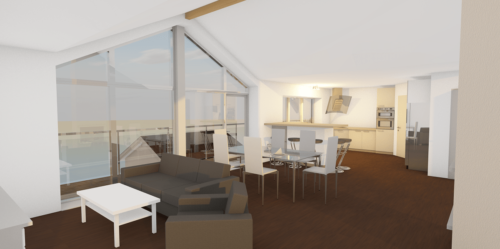 Husmodell 1290 - Invändig vy