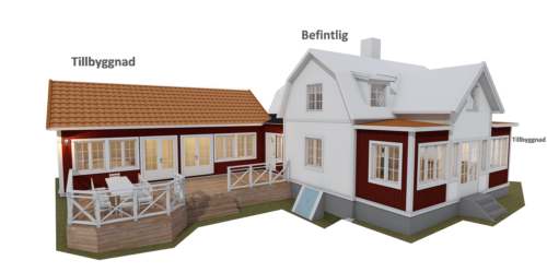 Husmodell 1893 - Utvändig vy 1