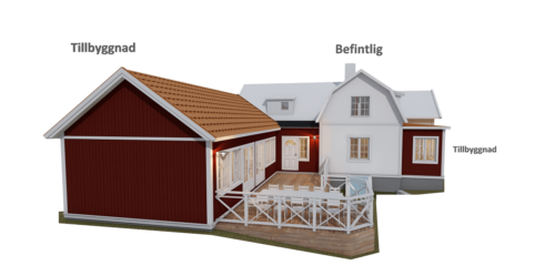 Husmodell 1893 - Utvändig vy 2