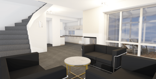 Husmodell 2084 - Invändig vy