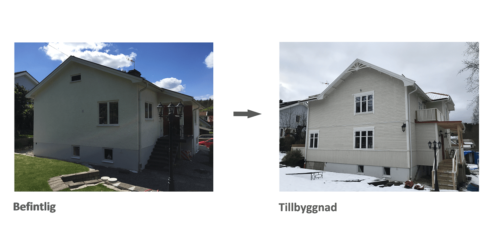 Husmodell 2314 - Utvändig vy 2