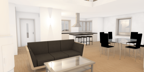 Husmodell 2707 - Invändig vy