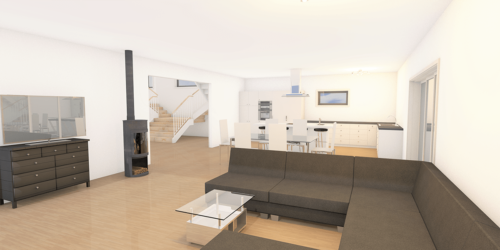 Husmodell 3360 - Invändig vy