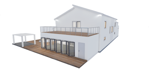 Husmodell 3360 - Utvändig vy 3