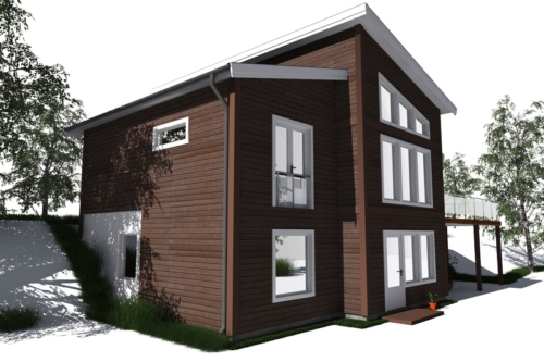 Husmodell 669 - Framsida 1