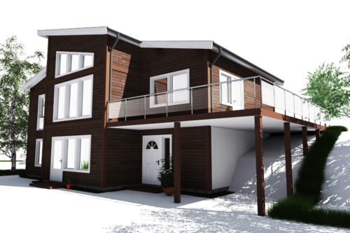 Husmodell 669 - Framsida 2