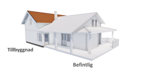 Husmodell 905 - Utvändig vy 4